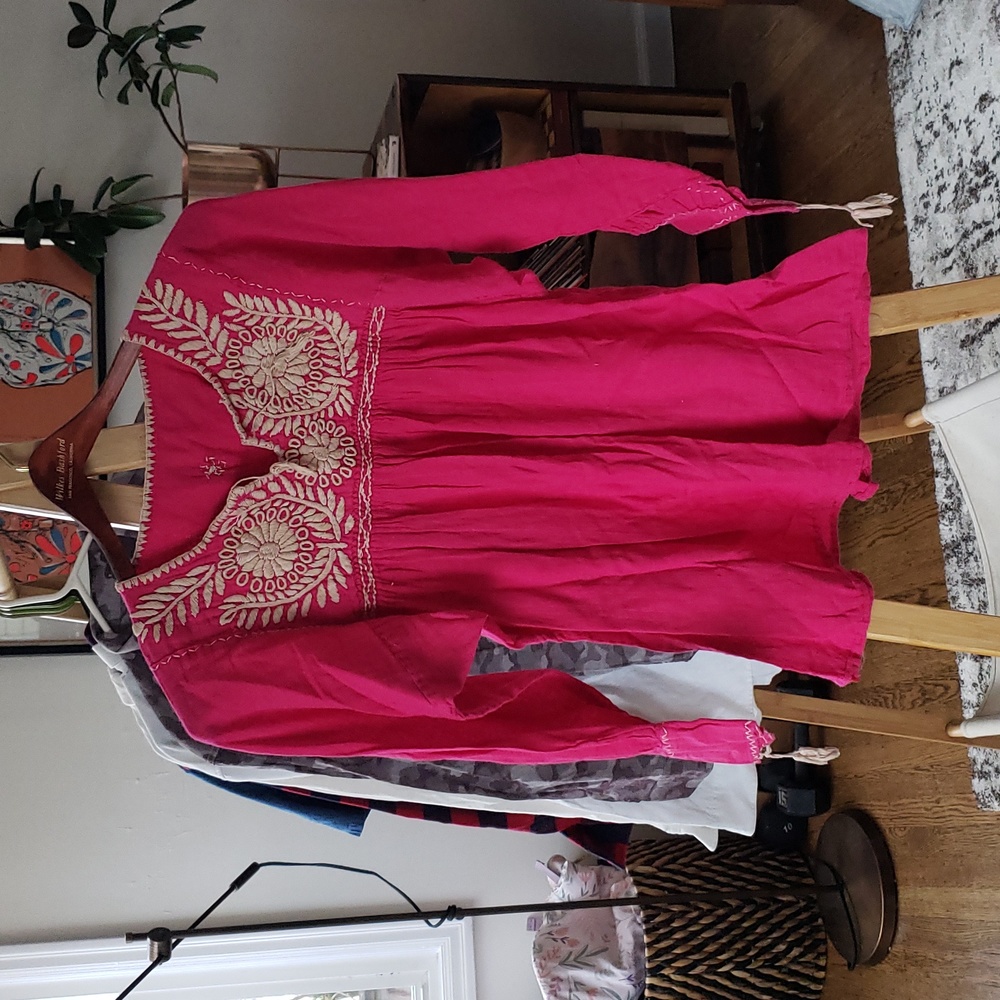 Vintage embroidered blouse